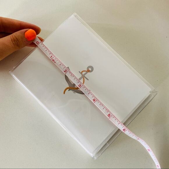 3 NEW ANTHROPOLOGIE White Grey Illustrated Anchor Nautical Card Notecards s/10 - Picture 5 of 10